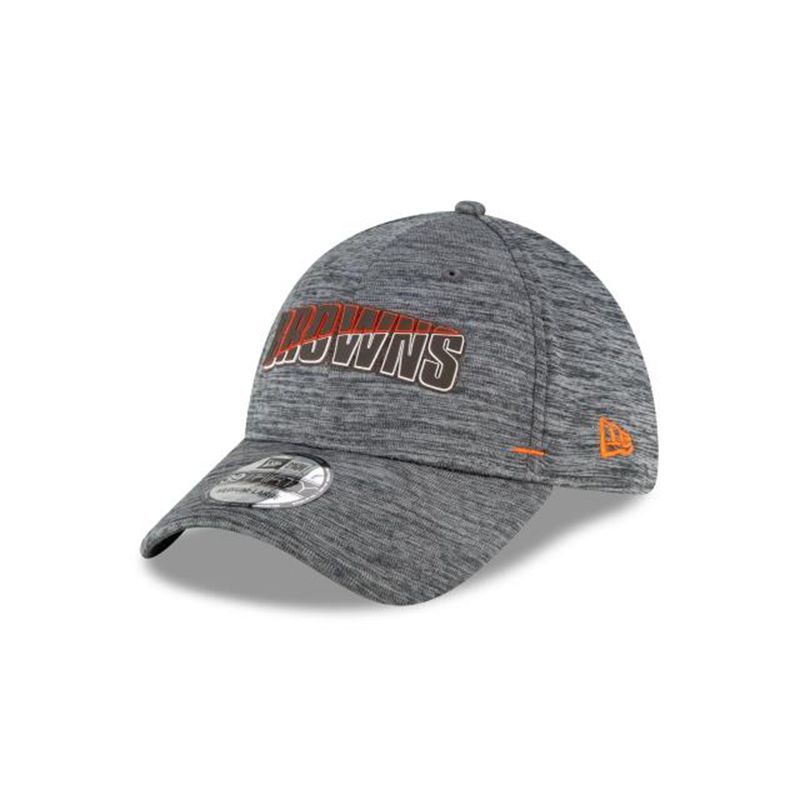 NFL Cleveland Browns Summer Sideline 39Thirty Stretch Fit (XLG0710) - Grey New Era Caps